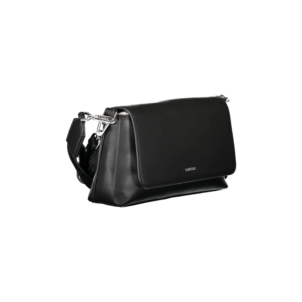 Calvin Klein Borsa a Tracolla Donna Nera Logo - immagine 4