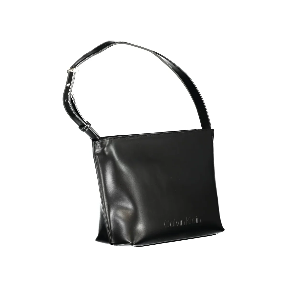 Calvin Klein Borsa a Spalla Donna Nera Logo - immagine 4